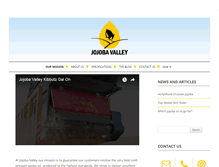 Tablet Screenshot of jojobavalley.com